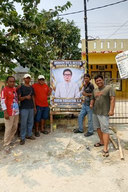 “Bengle Juara” Jadi Semangat, Warga RT 58 Perum CKM Nyatakan Dukungan untuk Dudin Rohaedin, SH